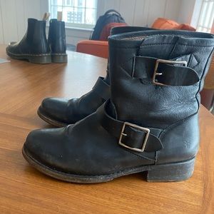 FRYE Women’s Bicky Engineer Boot Black - Size 6 1/2